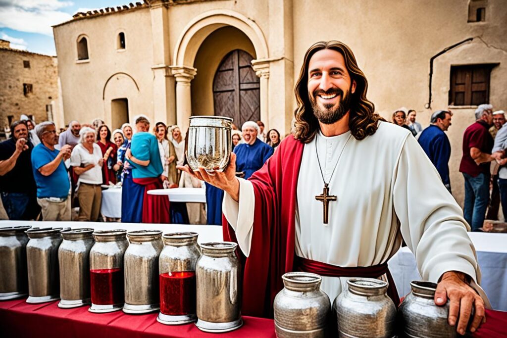 primeiro milagre de Jesus nas bodas de Caná