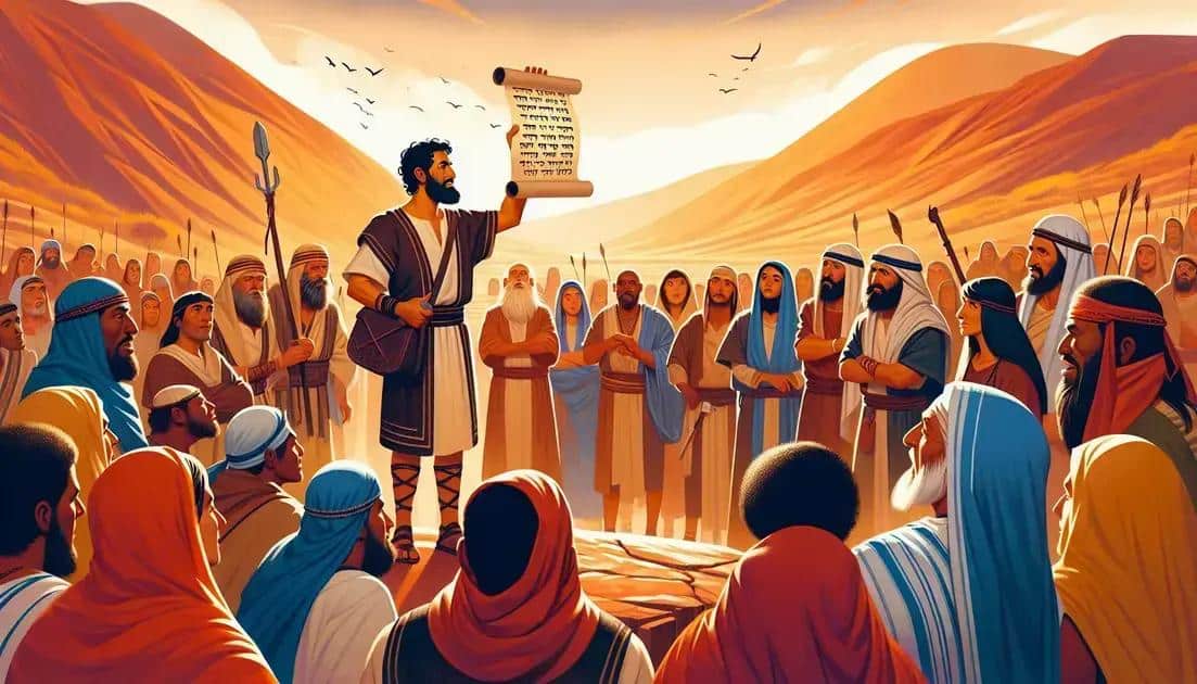 Josué 10:25 - Josué encoraja Israel após vitórias